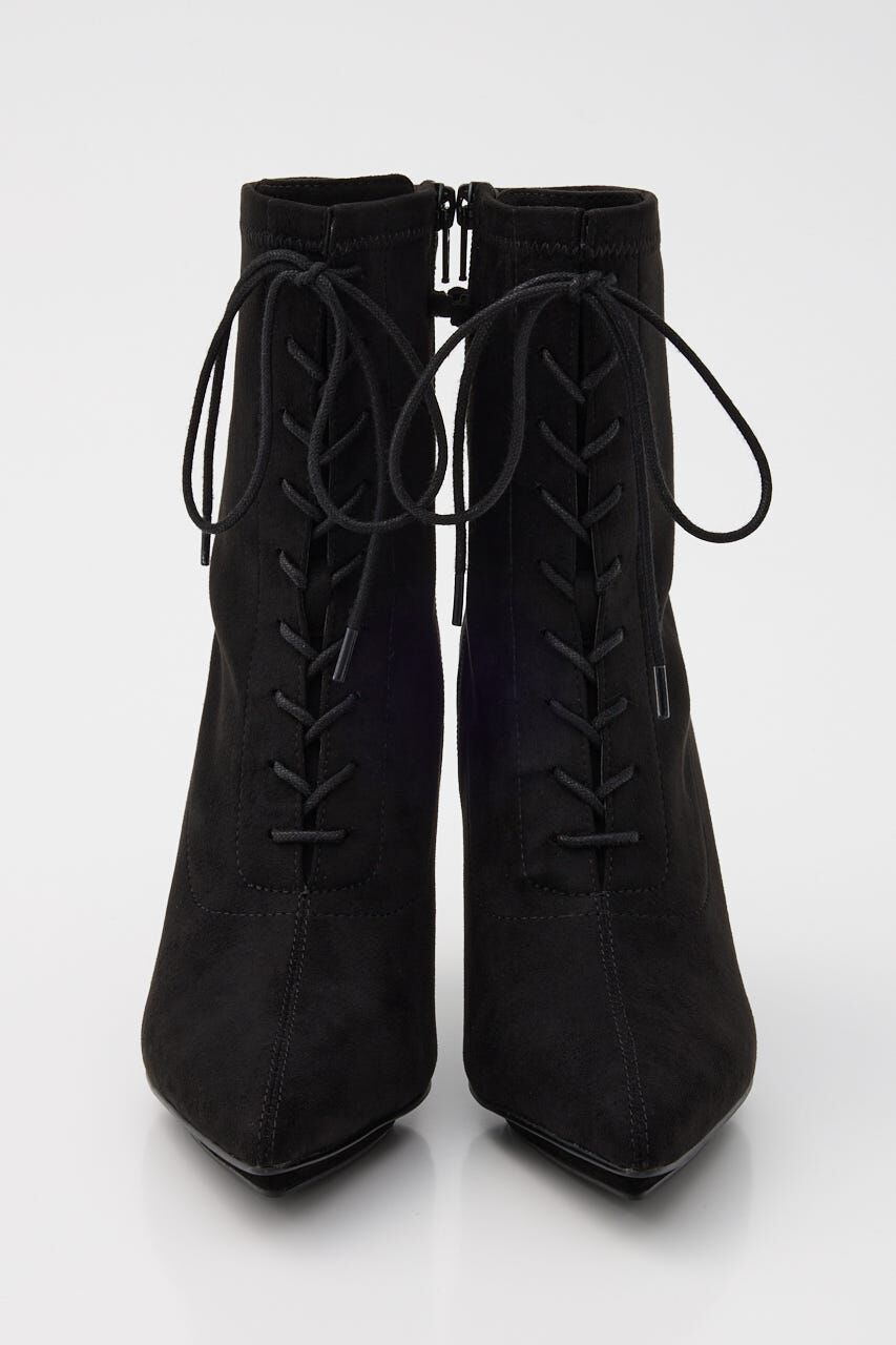 rienda「2WAYフェイクファーレースアップブーティー」|その他|