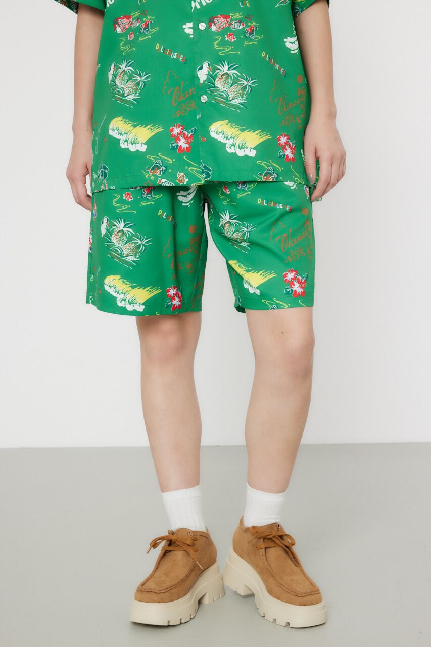 RODEO CROWNS「Orion Beer x RCS ORリラックスショーツ」|その他|柄GRN5