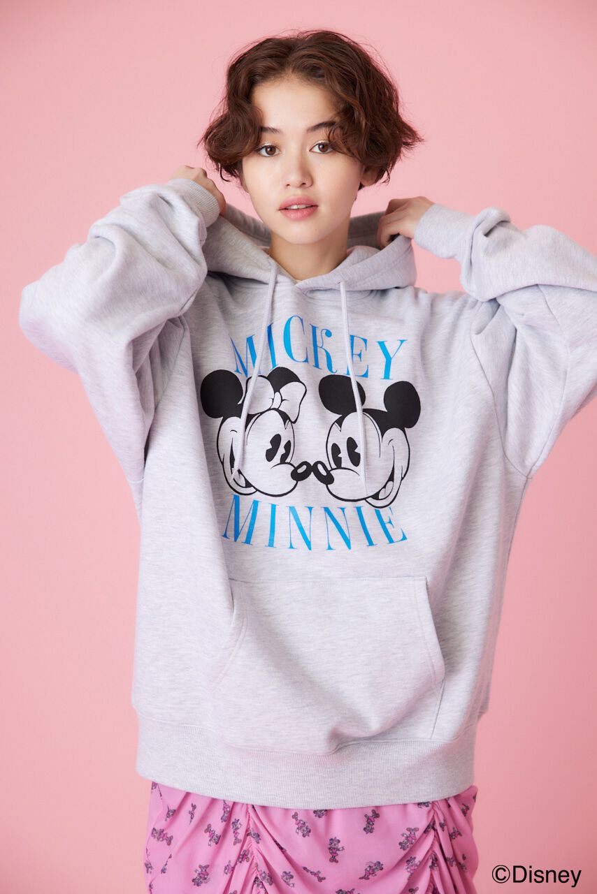 RODEO CROWNS「(ミッキー＆ミニー)スウェットパーカー」|パーカー|T.GRY