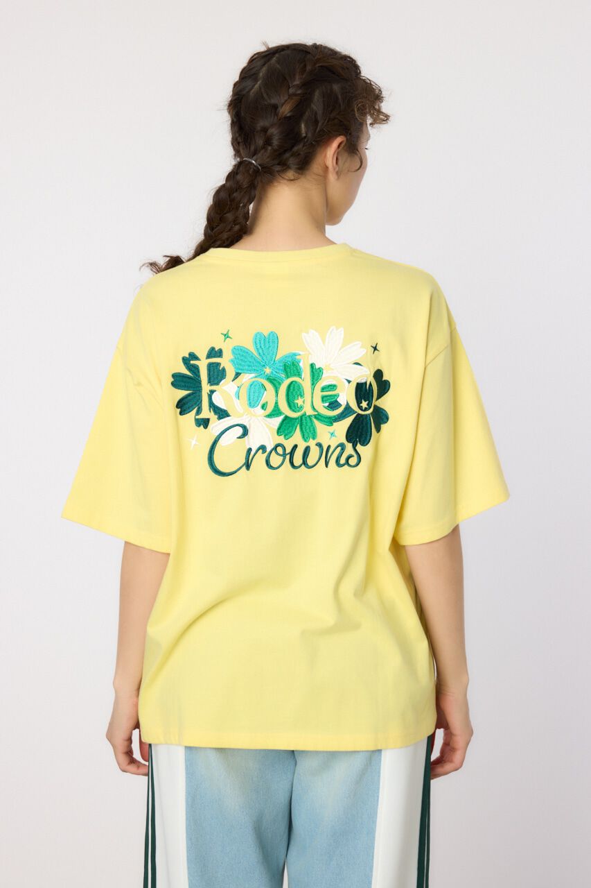 RODEO CROWNS「Flower Logo Embroidery Tシャツ」|Tシャツ・カットソー|
