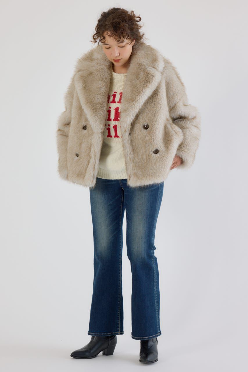 RODEO CROWNS「フェイクファーピーコート」|その他|