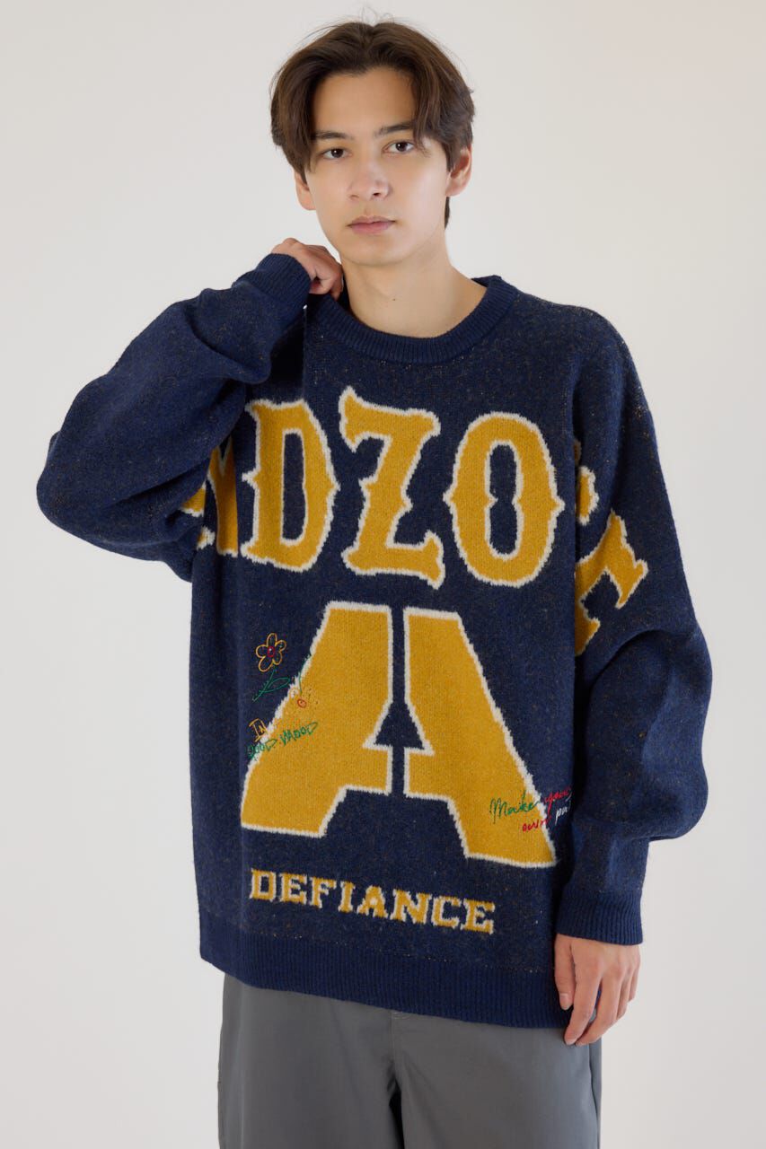 RODEO CROWNS「ENDZONE ニット」|ニット・セーター|NVY