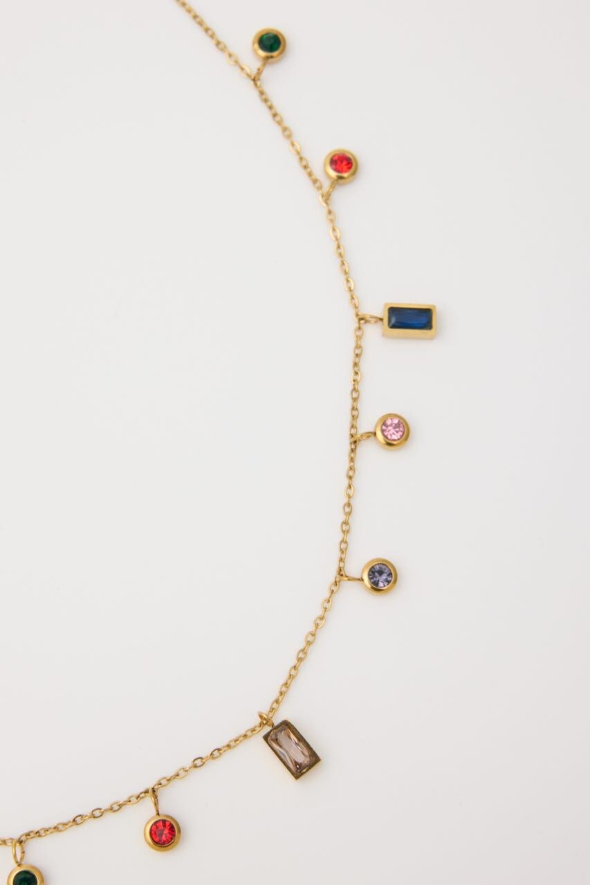 RODEO CROWNS「クリアストーンネックレス」|ネックレス|