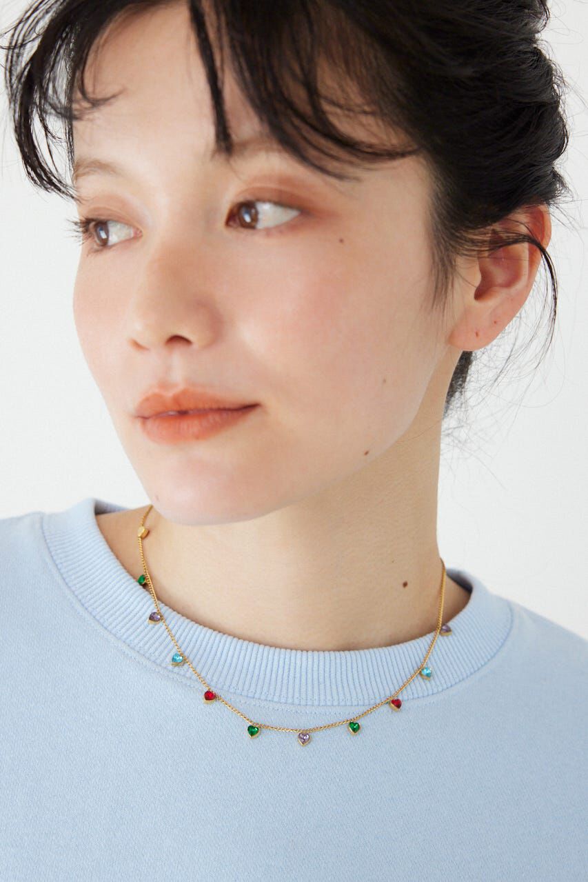 RODEO CROWNS「ハートストーンネックレス」|ネックレス|