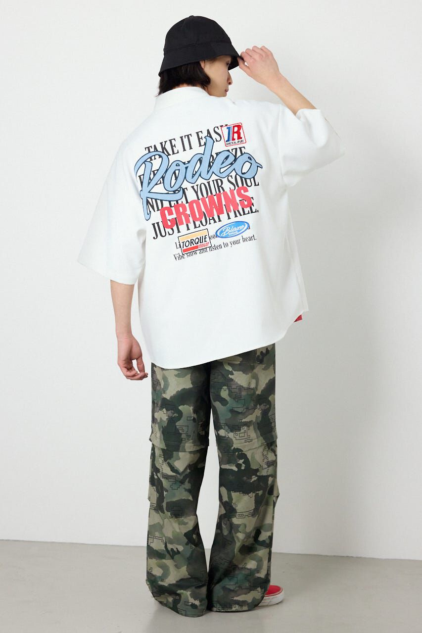 RODEO CROWNS「Overlapアップリケシャツ」|シャツ・ブラウス|