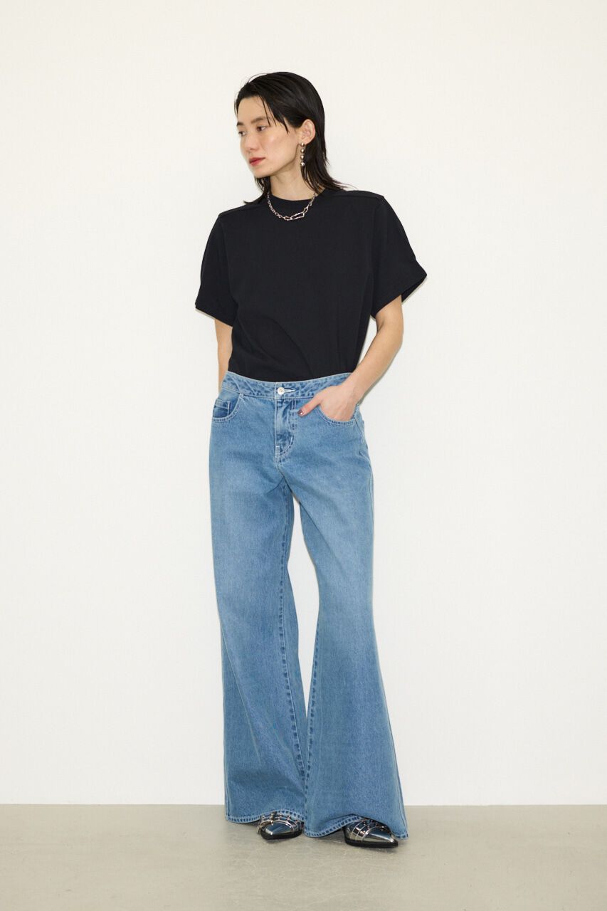 SLY「L／W LOOSE LEG PT-C」|デニム|