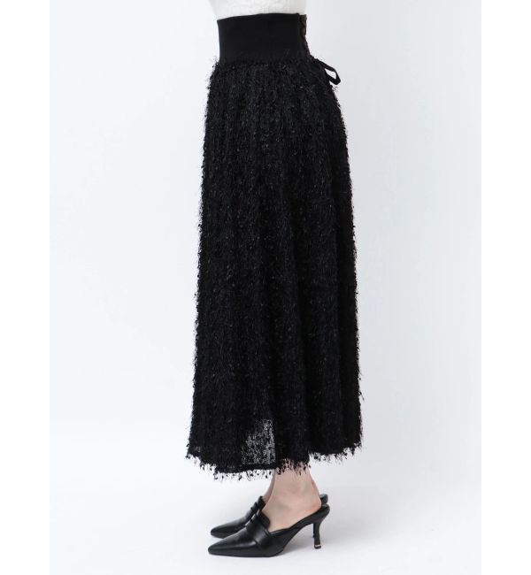 CALNAMUR「FLUFFY FLARE SK/フラッフィーフレアスカート」|スカート|