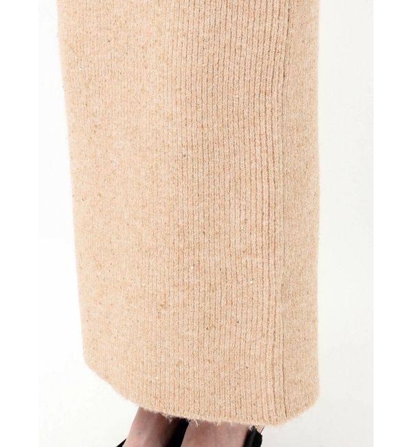 RESEXXY「グリッターIラインニットスカート【セットアップ着用可能】」|スカート|