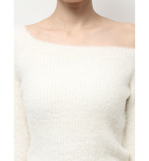 RESEXXY「ミニシャギーワンショルニットトップス」|ニット・セーター|