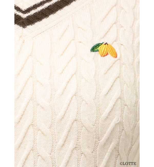 RESEXXY「【Ghana】ケーブルニットミニワンピース」|ワンピース|