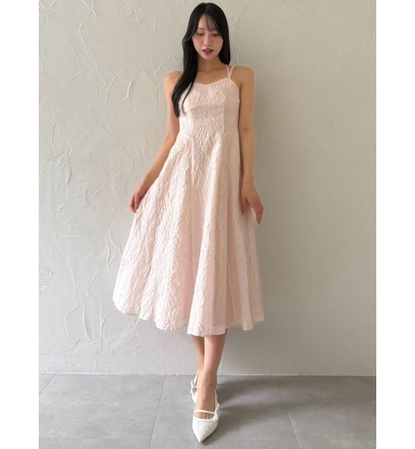dazzlin「バックリボンジャカードキャミワンピース」|ワンピース|