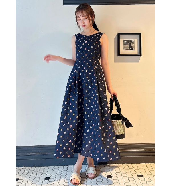 dazzlin「TOYジャカードカットアウトワンピース」|ワンピース|