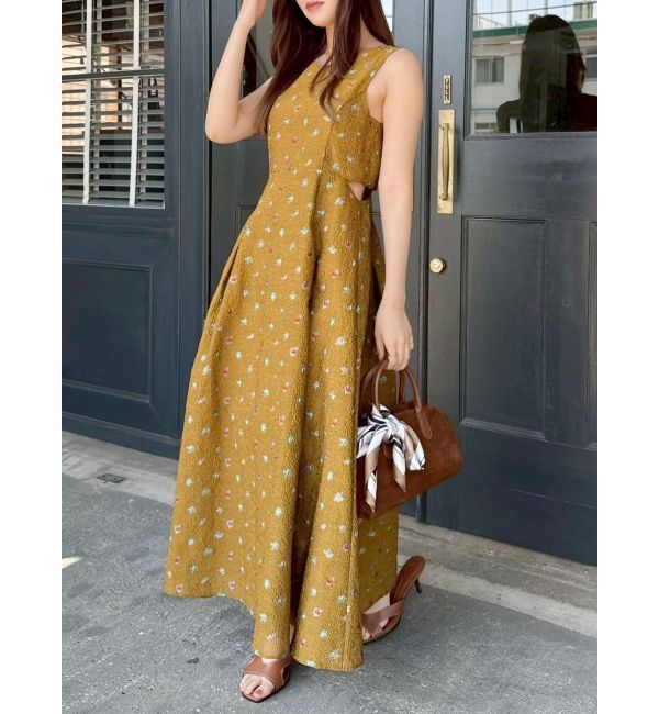 dazzlin「TOYジャカードカットアウトワンピース」|ワンピース|