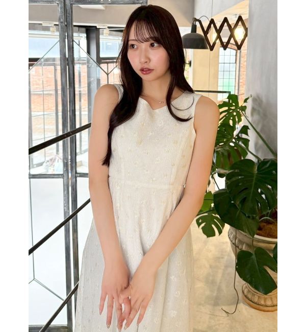 dazzlin「TOYジャカードカットアウトワンピース」|ワンピース|