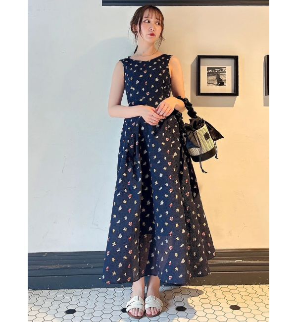 dazzlin「TOYジャカードカットアウトワンピース」|ワンピース|