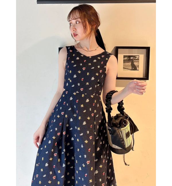 dazzlin「TOYジャカードカットアウトワンピース」|ワンピース|