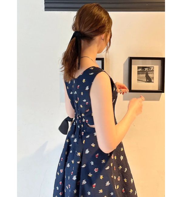 dazzlin「TOYジャカードカットアウトワンピース」|ワンピース|