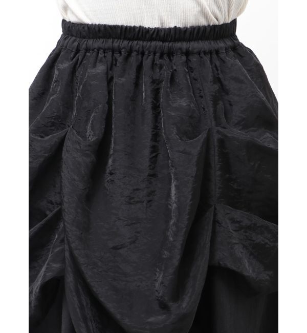 dazzlin「ランダムドレープタックスカート」|スカート|