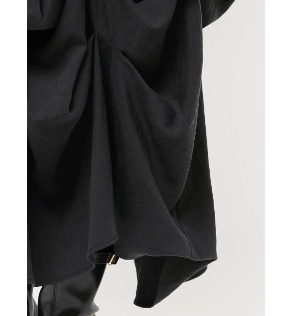 dazzlin「ランダムドレープタックスカート」|スカート|