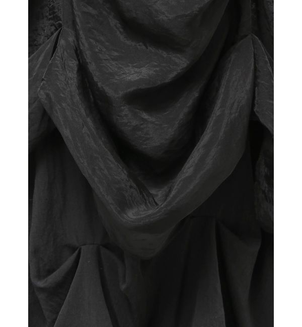 dazzlin「ランダムドレープタックスカート」|スカート|