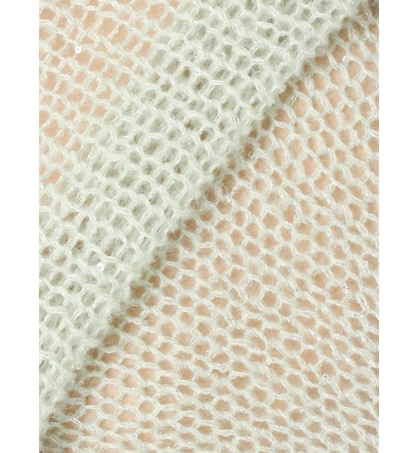 dazzlin「バックリボンスパンコールモヘアタッチニット」|ニット・セーター|