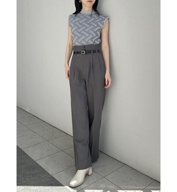 MURUA「フェイクレザーベルトサスペンダーパンツ【セット販売対象】」|その他|