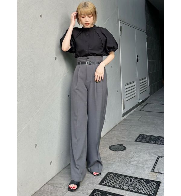 MURUA「フェイクレザーベルトサスペンダーパンツ【セット販売対象】」|その他|