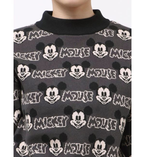 MURUA「【ミッキーマウス】ジャガードニット」|ニット・セーター|