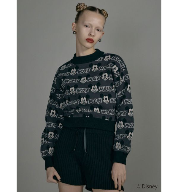 MURUA「【ミッキーマウス】ジャガードニット」|ニット・セーター|