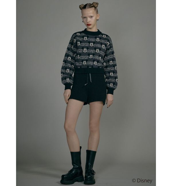 MURUA「【ミッキーマウス】ジャガードニット」|ニット・セーター|