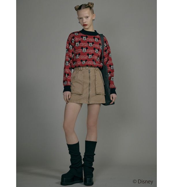 MURUA「【ミッキーマウス】ジャガードニット」|ニット・セーター|