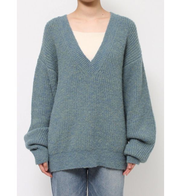 Ungrid「深Ｖネックルーズニット」|ニット・セーター|
