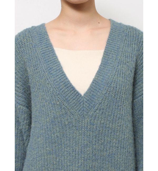 Ungrid「深Ｖネックルーズニット」|ニット・セーター|