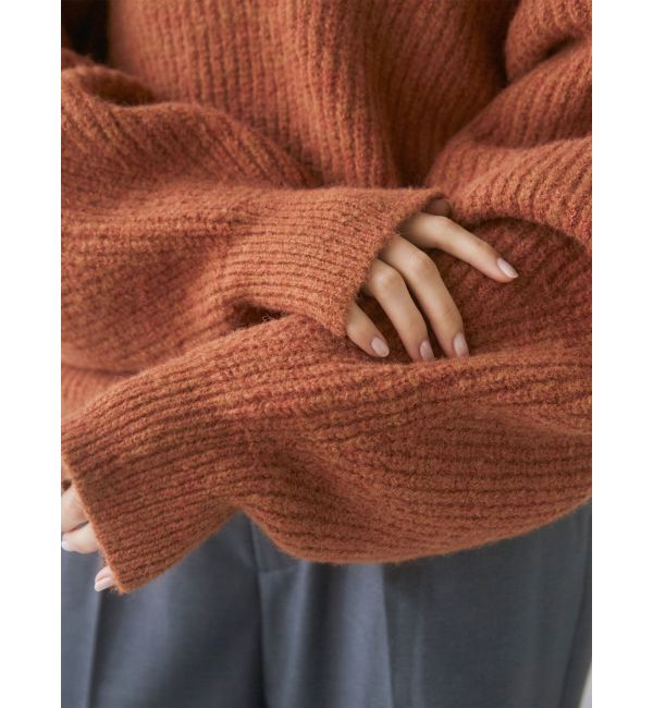 Ungrid「深Ｖネックルーズニット」|ニット・セーター|