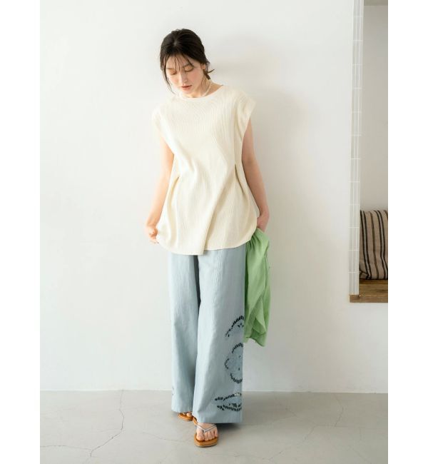 Ungrid「カットワークデザインラフパンツ」|その他|