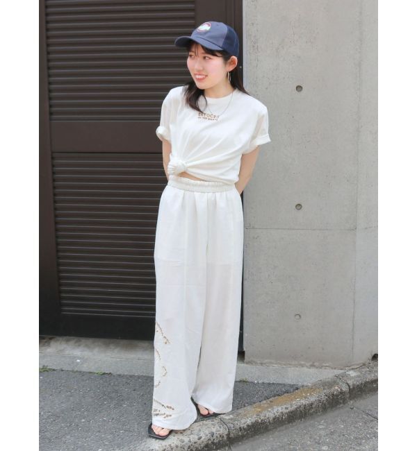 Ungrid「カットワークデザインラフパンツ」|その他|