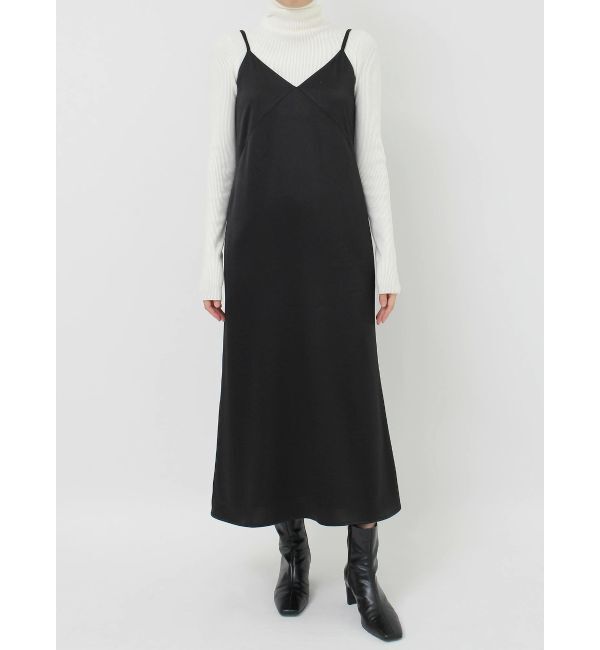 LAGUNAMOON「ハンマーサテンキャミワンピース」|ワンピース|
