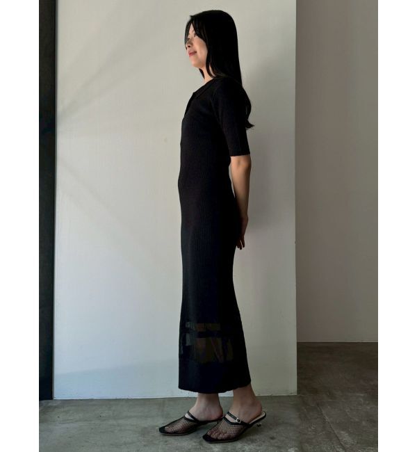 LAGUNAMOON「【追加生産】クロップドカーデセットニットワンピース」|ワンピース|