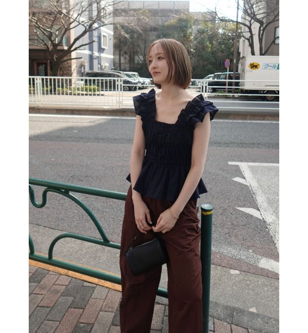 LAGUNAMOON「ウエストレースリラックスパンツ」|その他|