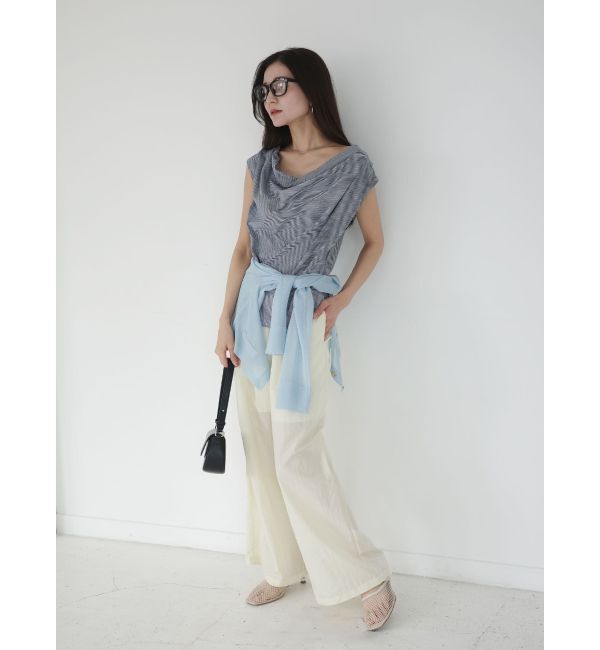 LAGUNAMOON「ウエストレースリラックスパンツ」|その他|