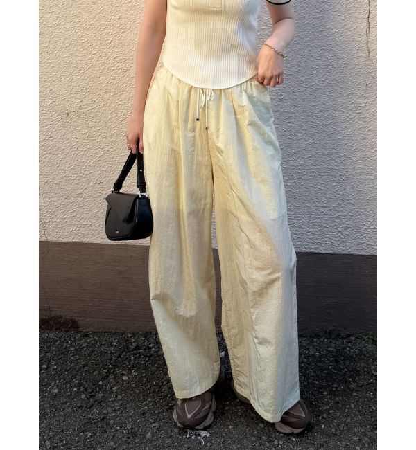 LAGUNAMOON「ウエストレースリラックスパンツ」|その他|