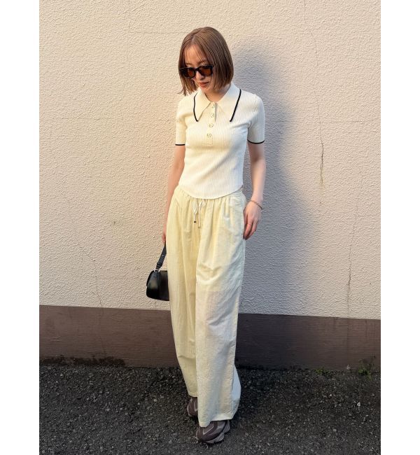 LAGUNAMOON「ウエストレースリラックスパンツ」|その他|