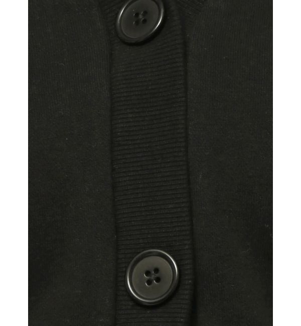 GYDA「クロスポイント2ラインショートスウェットカーディガン【SETUP着用可】」|カーディガン|