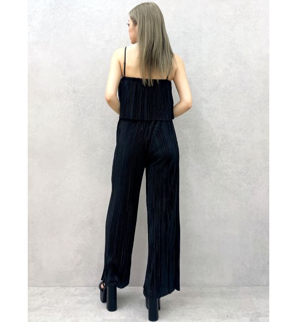 GYDA「サテンプリーツワイドパンツ【SETUP着用可】」|その他|