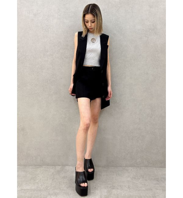 GYDA「ベルト付きハイウエストショートパンツ【SETUP着用可】」|その他|