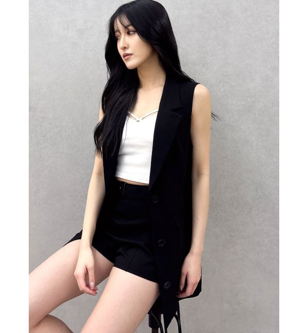 GYDA「ベルト付きハイウエストショートパンツ【SETUP着用可】」|その他|