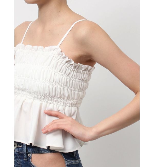 GYDA「バックリボンペプラムブラウス」|シャツ・ブラウス|