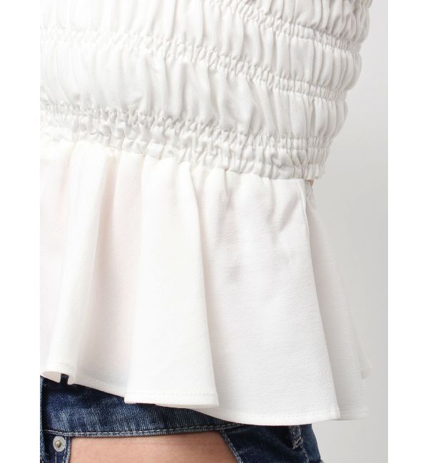 GYDA「バックリボンペプラムブラウス」|シャツ・ブラウス|