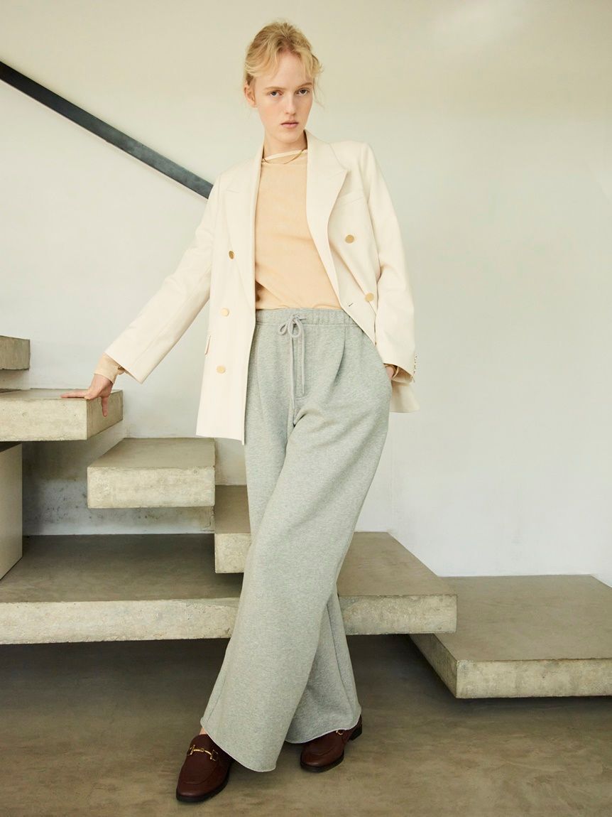 Mila Owen「金釦ダブルブレストロングブレザー」|テーラードジャケット|