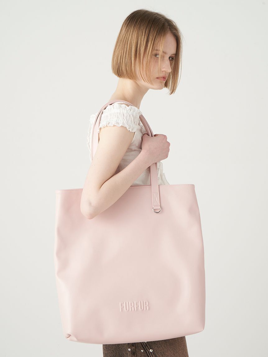 FURFUR「【新色追加】エンボスロゴトートバッグL」|トートバッグ|